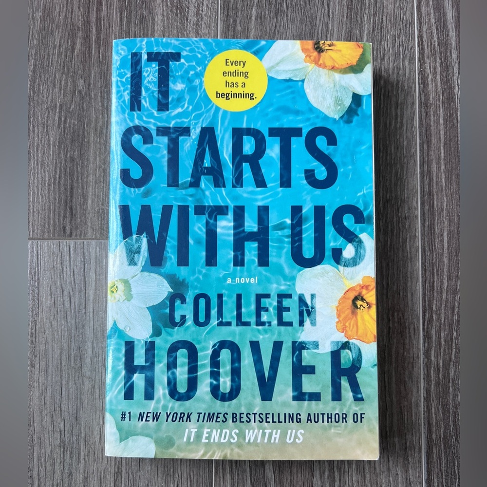 It Starts With Us by Colleen Hoover Book